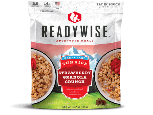 ReadyWise | Sunrise Strawberry Granola Crunch