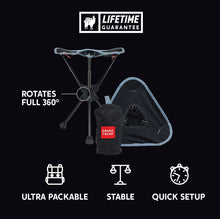 Load image into Gallery viewer, Compass 360° UC Swivel Stool - Ultra Compact