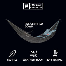 Load image into Gallery viewer, Evolution 20 Down Sleeping Bag Hammock