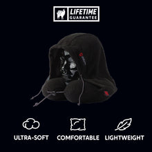 Load image into Gallery viewer, Hooded Travel Neck Pillow