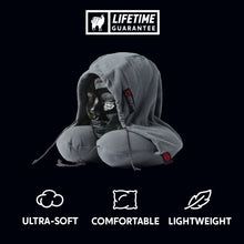 Load image into Gallery viewer, Hooded Travel Neck Pillow