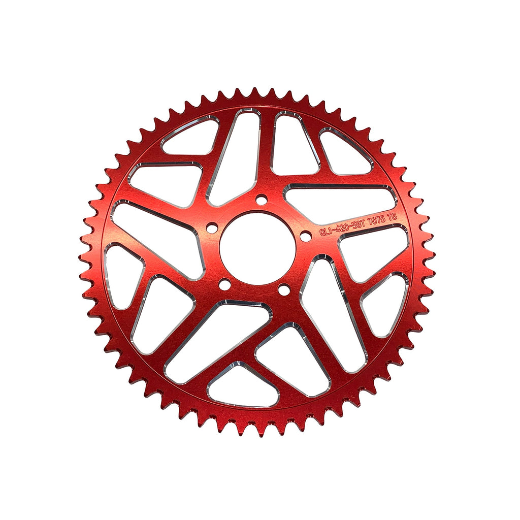 Aluminum Rear Sprocket | Surron LBX | Talaria Sting MX3 / MX4 | E Ride Pro | Rawrr Mantis X