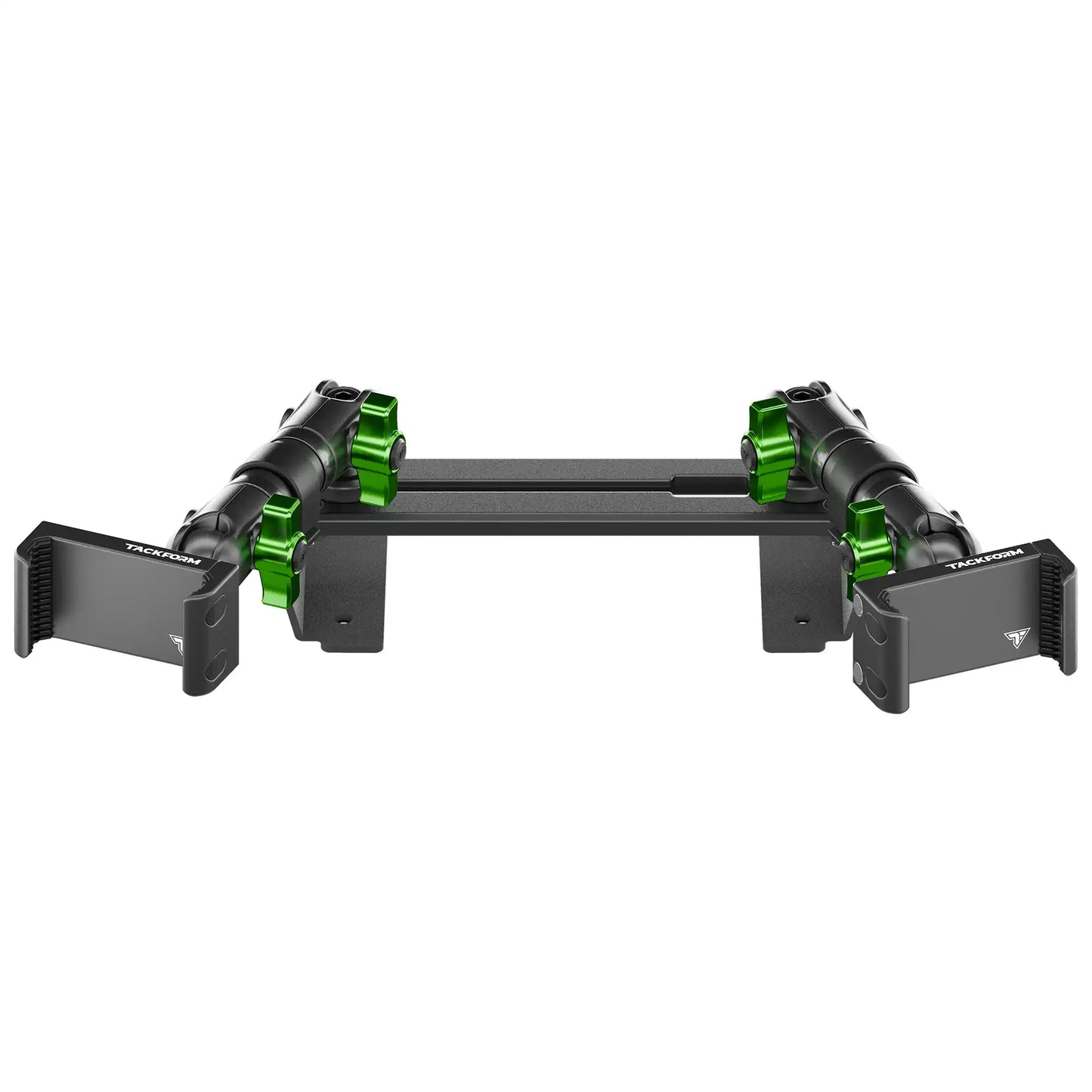 ‘15-‘20 Ford F-150, ‘17-‘22 Super Duty, ‘18-‘21 Expedition (See Compatibility Info For Year/Trim Details) Tackform Slim Track Dash Bracket With Dual 20LITE Phone Mounts