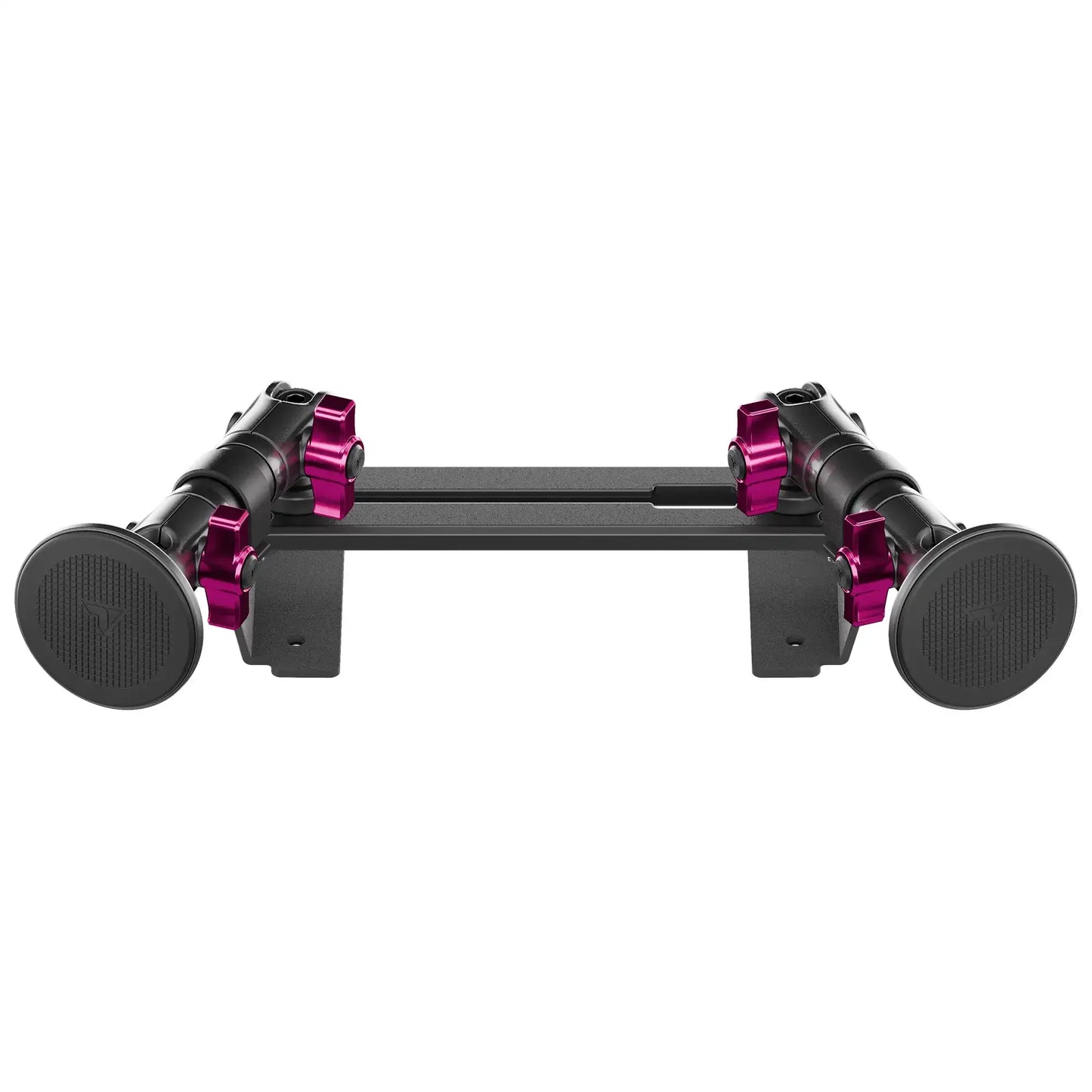 ‘15-‘20 Ford F-150, ‘17-‘22 Super Duty, ‘18-‘21 Expedition (See Compatibility Info For Year/Trim Details) Tackform Slim Track Dash Bracket With Dual MagSafe Phone Mounts