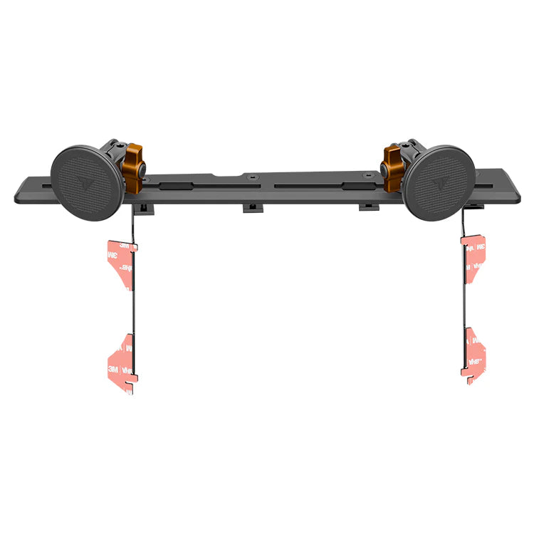 2016-2023 Toyota Tacoma Tackform Slim Track Dash Bracket With Dual MagSafe Phone Mounts