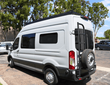 Load image into Gallery viewer, TRANSIT REAR TIRE CARRIER LADDER