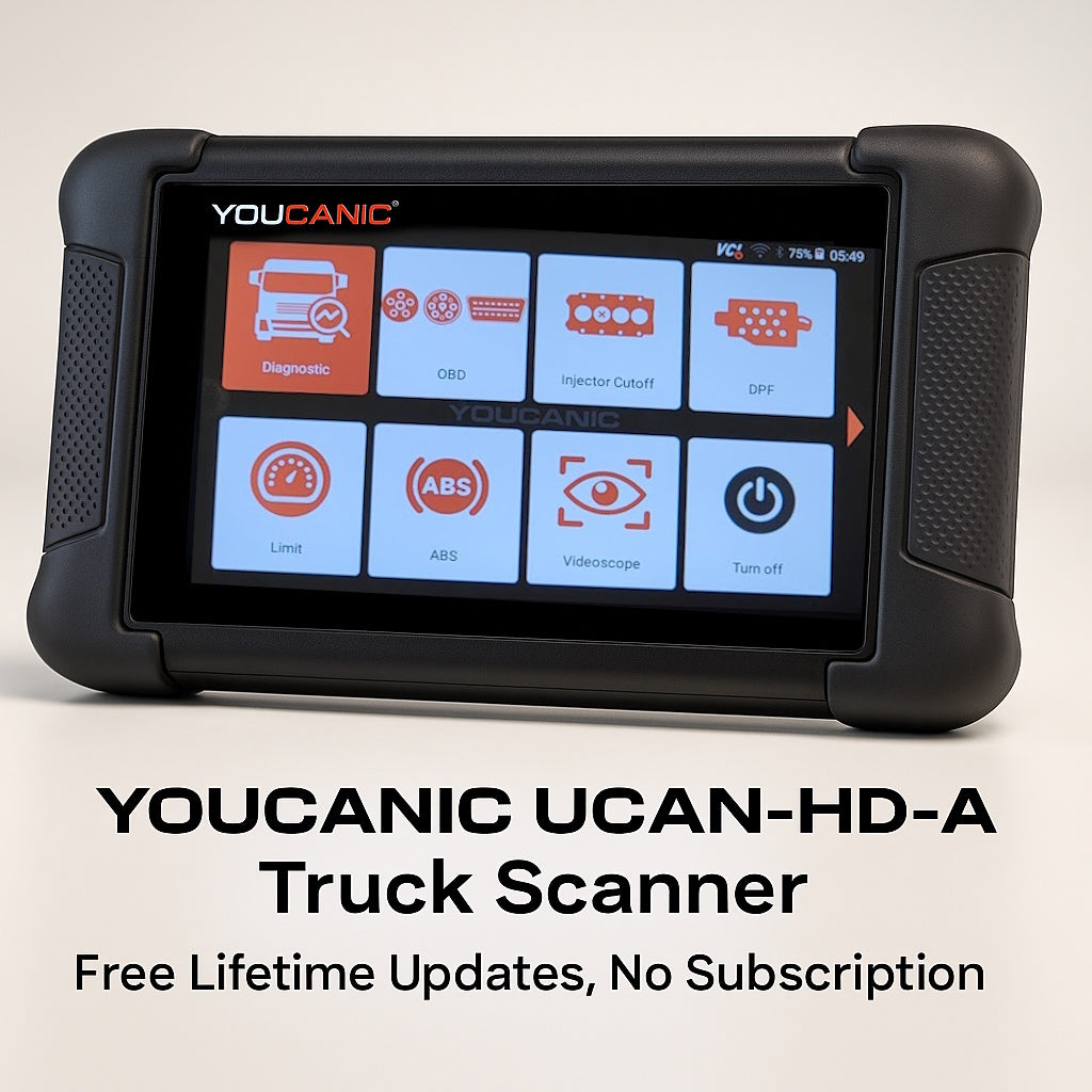 YOUCANIC UCAN-HD-A Heavy-Duty Diesel Truck Scanner – Full-System
