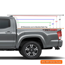 Load image into Gallery viewer, XTR3 Bed Rack for Toyota Tacoma