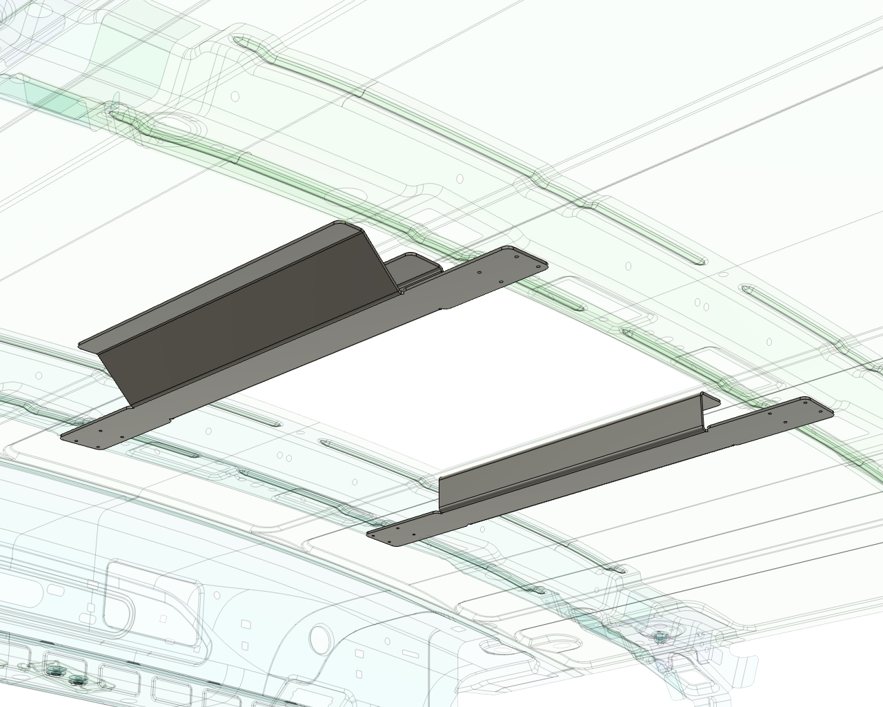 Ford Transit Air Conditioner Aluminum Furring Kit