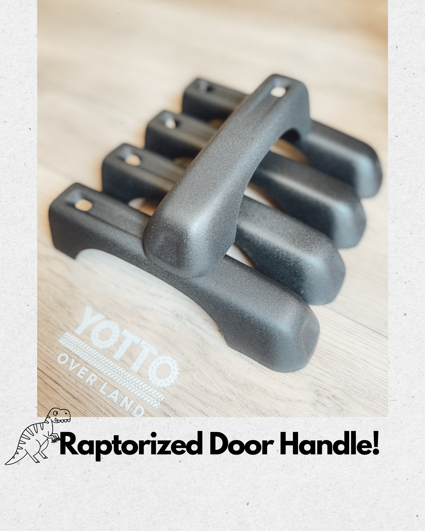 Raptorized Door Handle Cover Fits  JL Wrangler/JT Gladiator