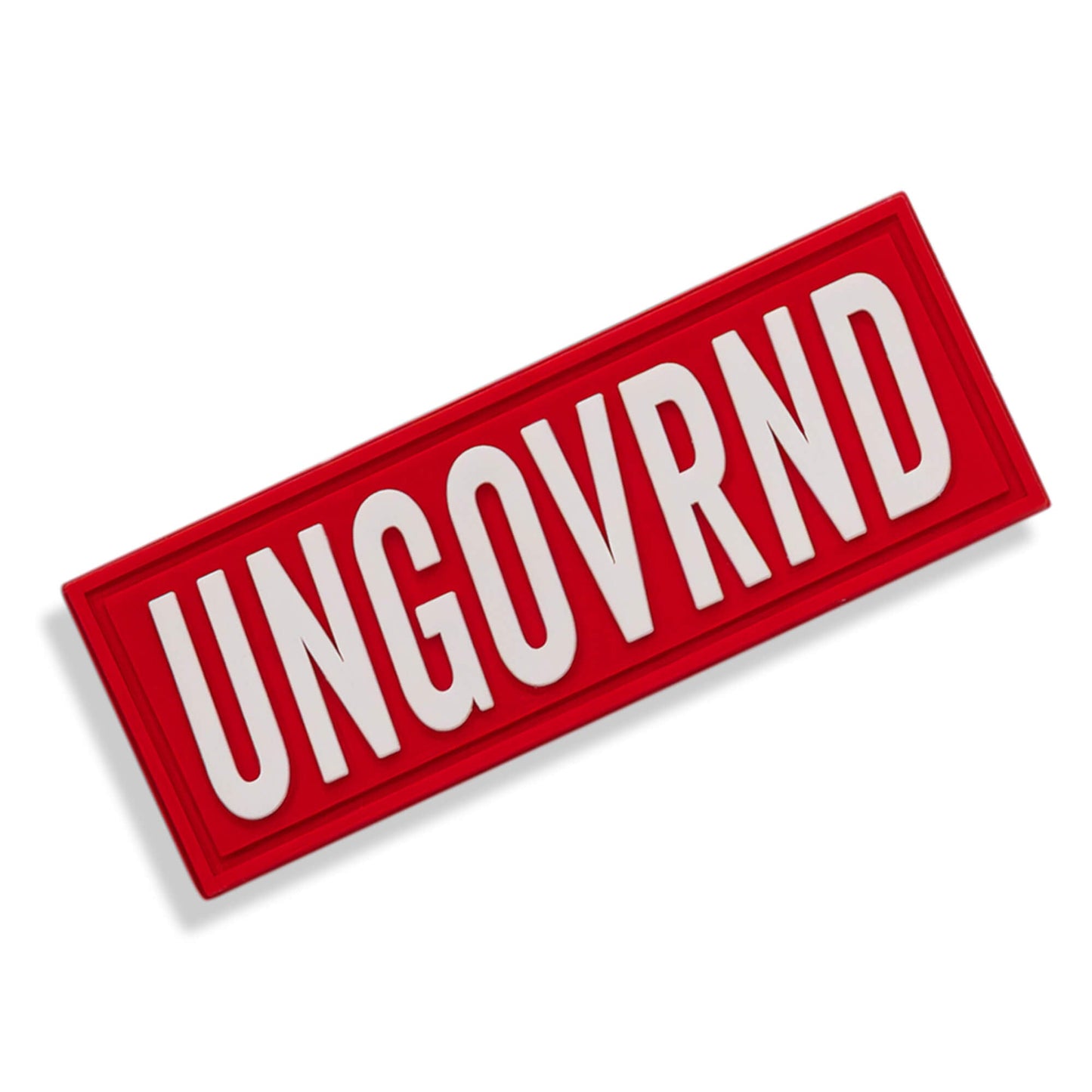 Ungovrnd Red PVC Patch