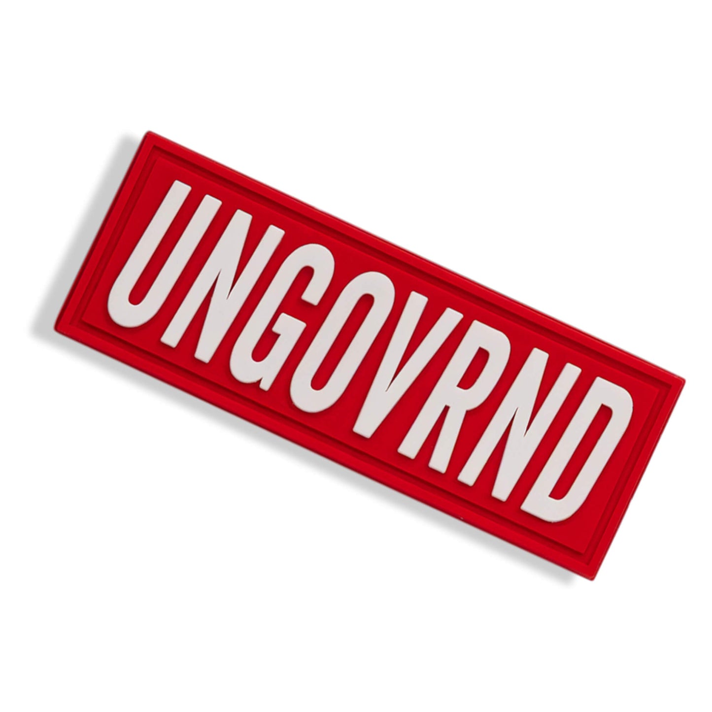 Ungovrnd Red PVC Patch