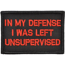 In My Defense I Was Left Unsupervised - 2x3 Patch