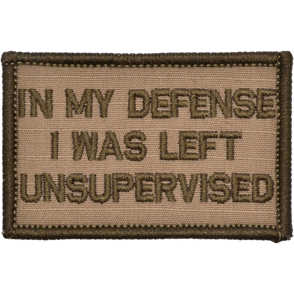 In My Defense I Was Left Unsupervised - 2x3 Patch