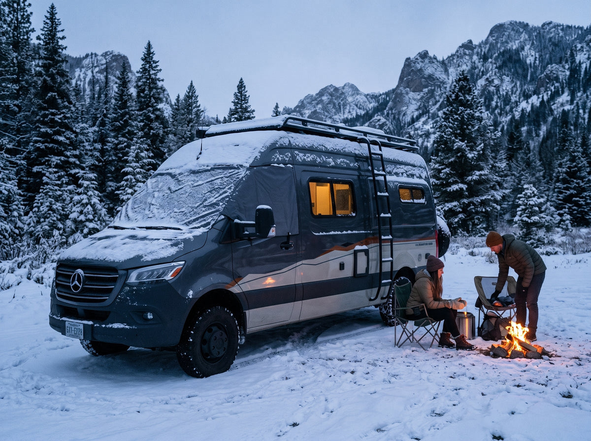 Van Outer Windshield Cover | Sprinter, Revel, Storyteller, Jayco & EKKO