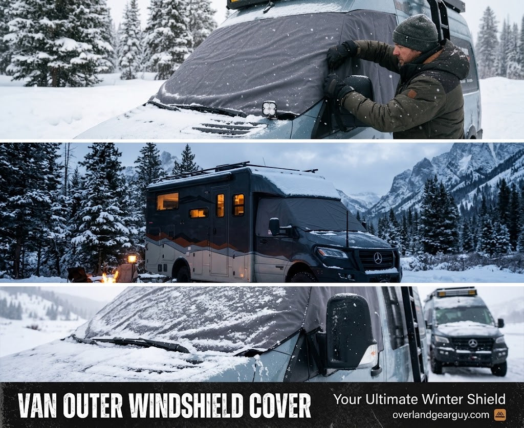 Van Outer Windshield Cover | Sprinter, Revel, Storyteller, Jayco & EKKO