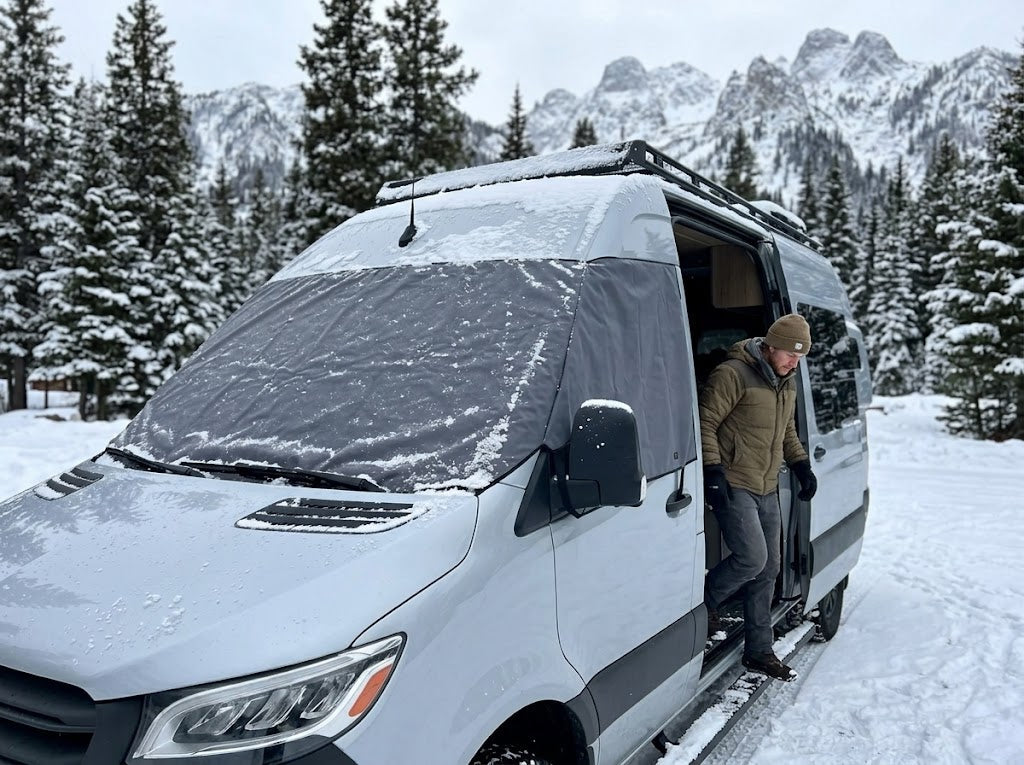 Van Outer Windshield Cover | Sprinter, Revel, Storyteller, Jayco & EKKO