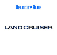 Load image into Gallery viewer, "Land Cruiser" Topographic Rear Tailgate Emblem Overlays - 2024+ Land Cruiser