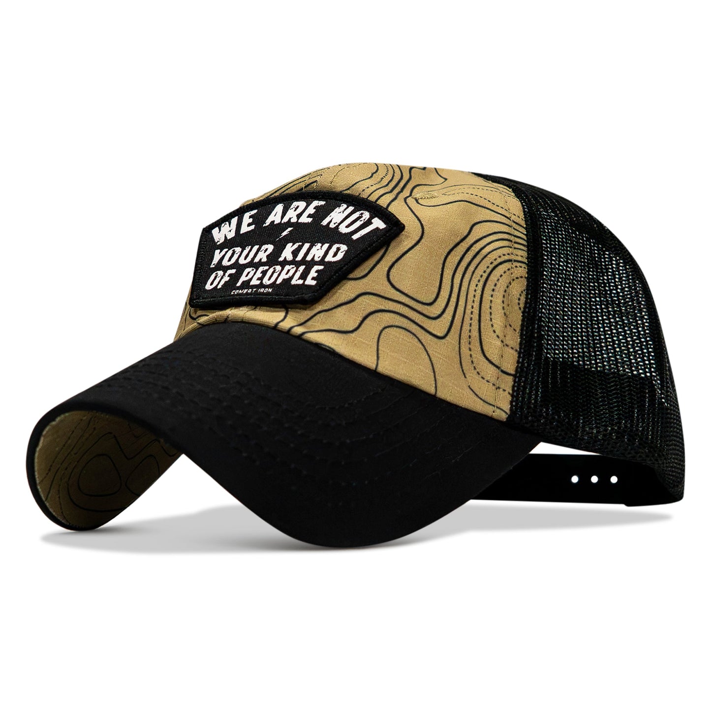 We Are Not Your Kind Of People Patch Tactical Ripstop Mesh Snapback Hat