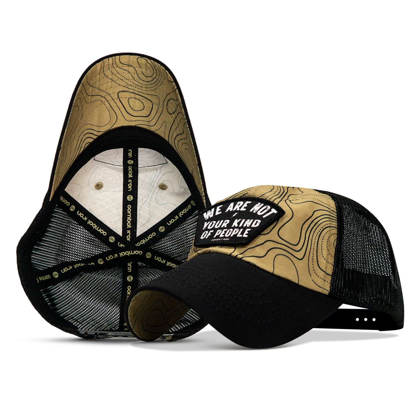 We Are Not Your Kind Of People Patch Tactical Ripstop Mesh Snapback Hat