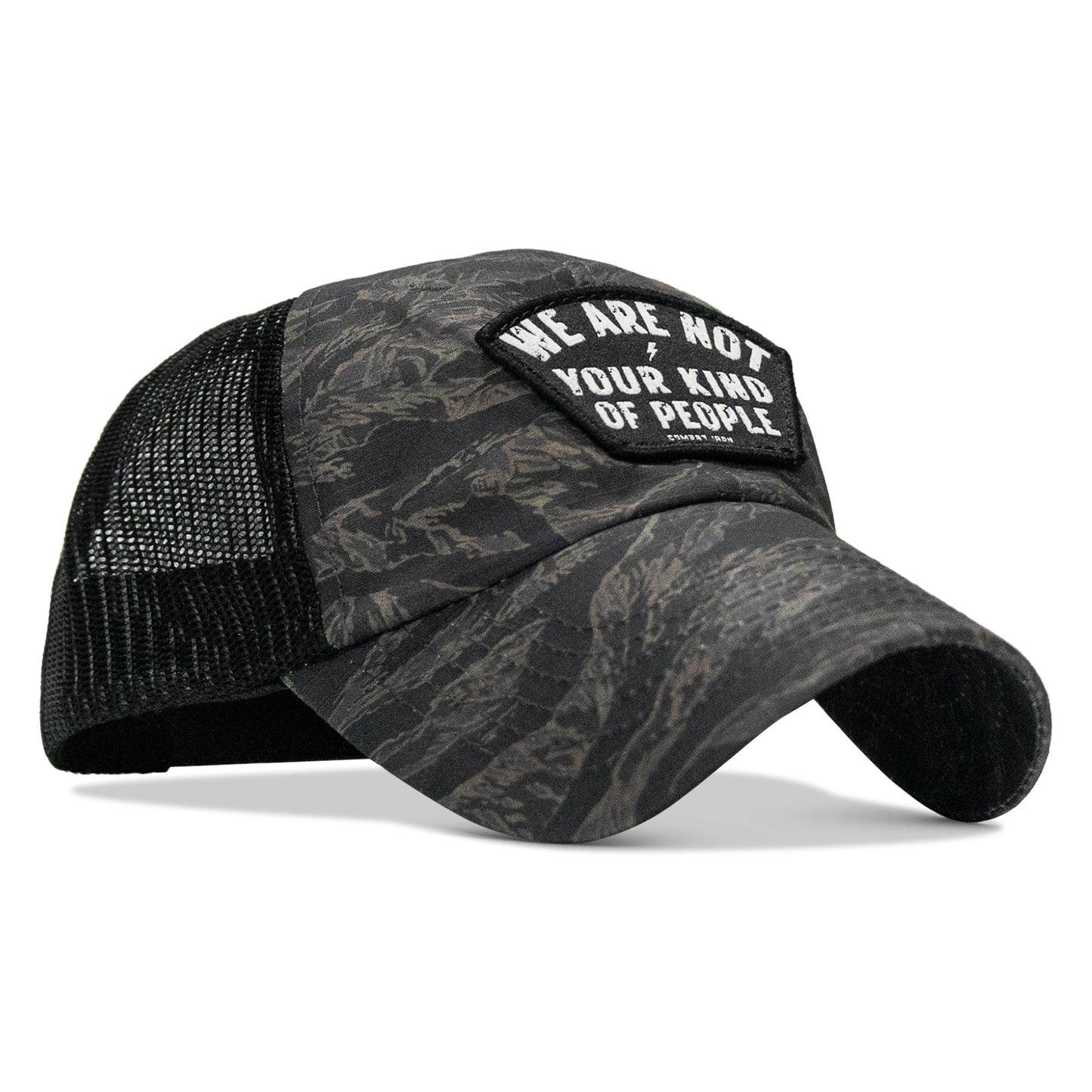 We Are Not Your Kind Of People Patch Tactical Ripstop Mesh Snapback Hat