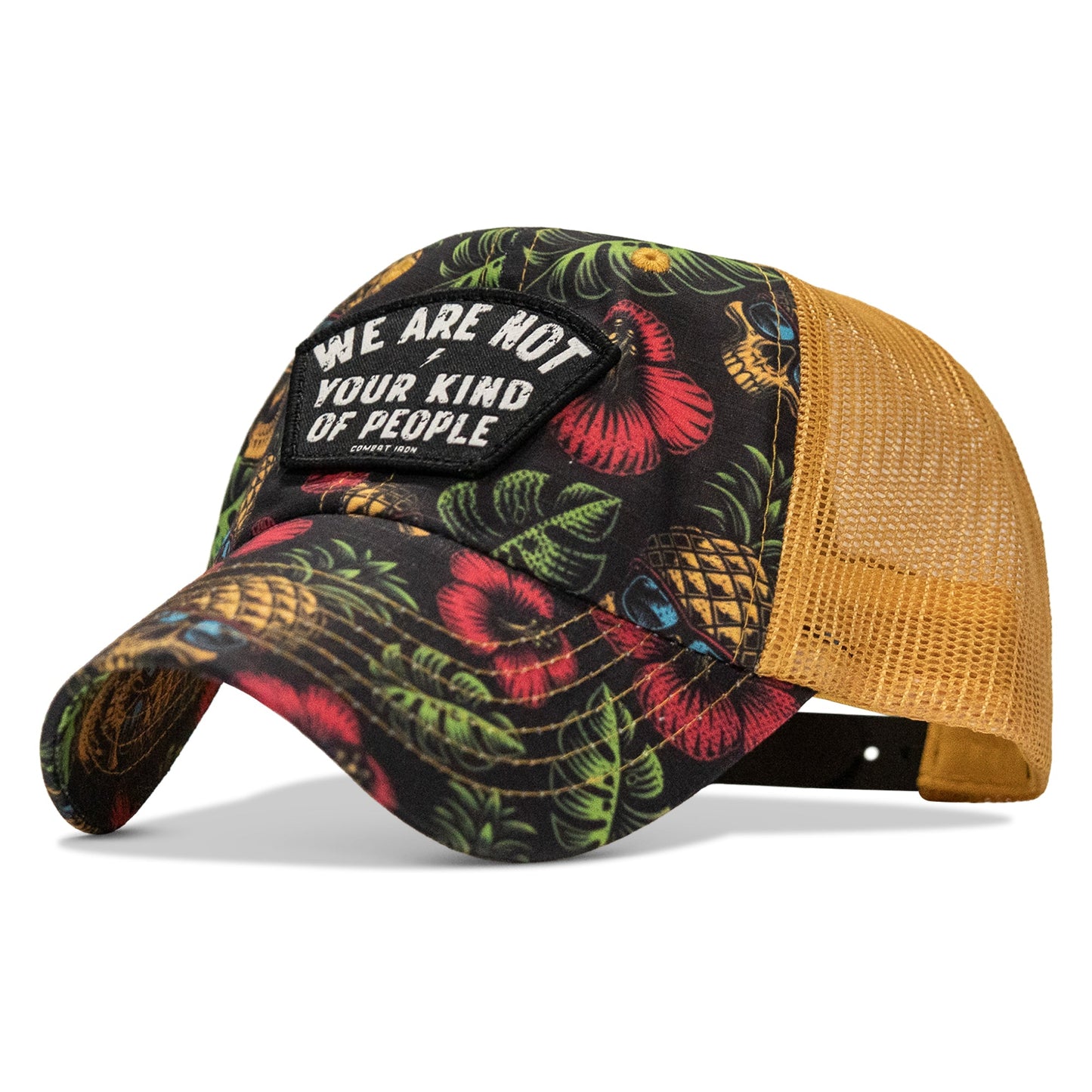 We Are Not Your Kind Of People Patch Tactical Ripstop Mesh Snapback Hat