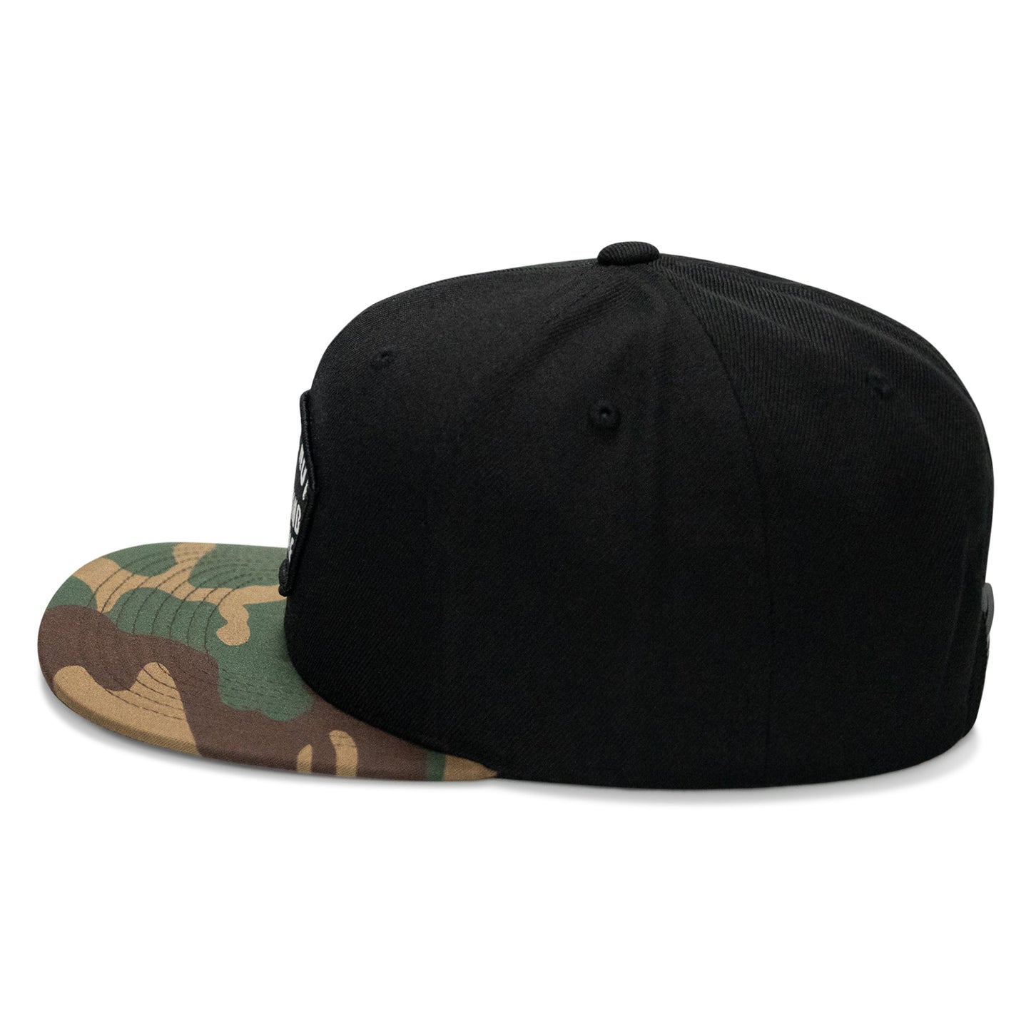 We Are Not Your Kind Of People Patch Flatbill Snapback Hat