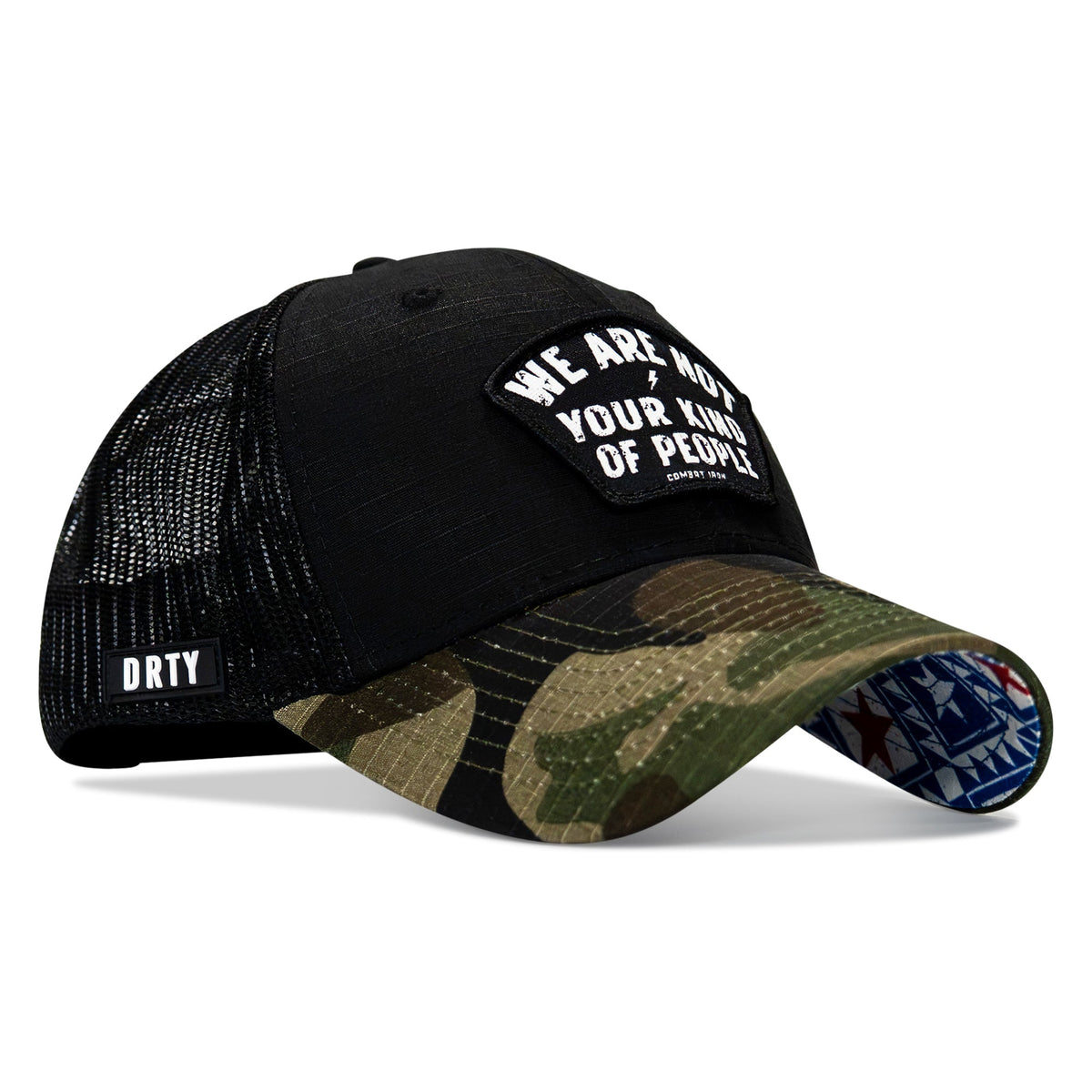 We Are Not Your Kind Of People Patch Original Ripstop Snapback Hat