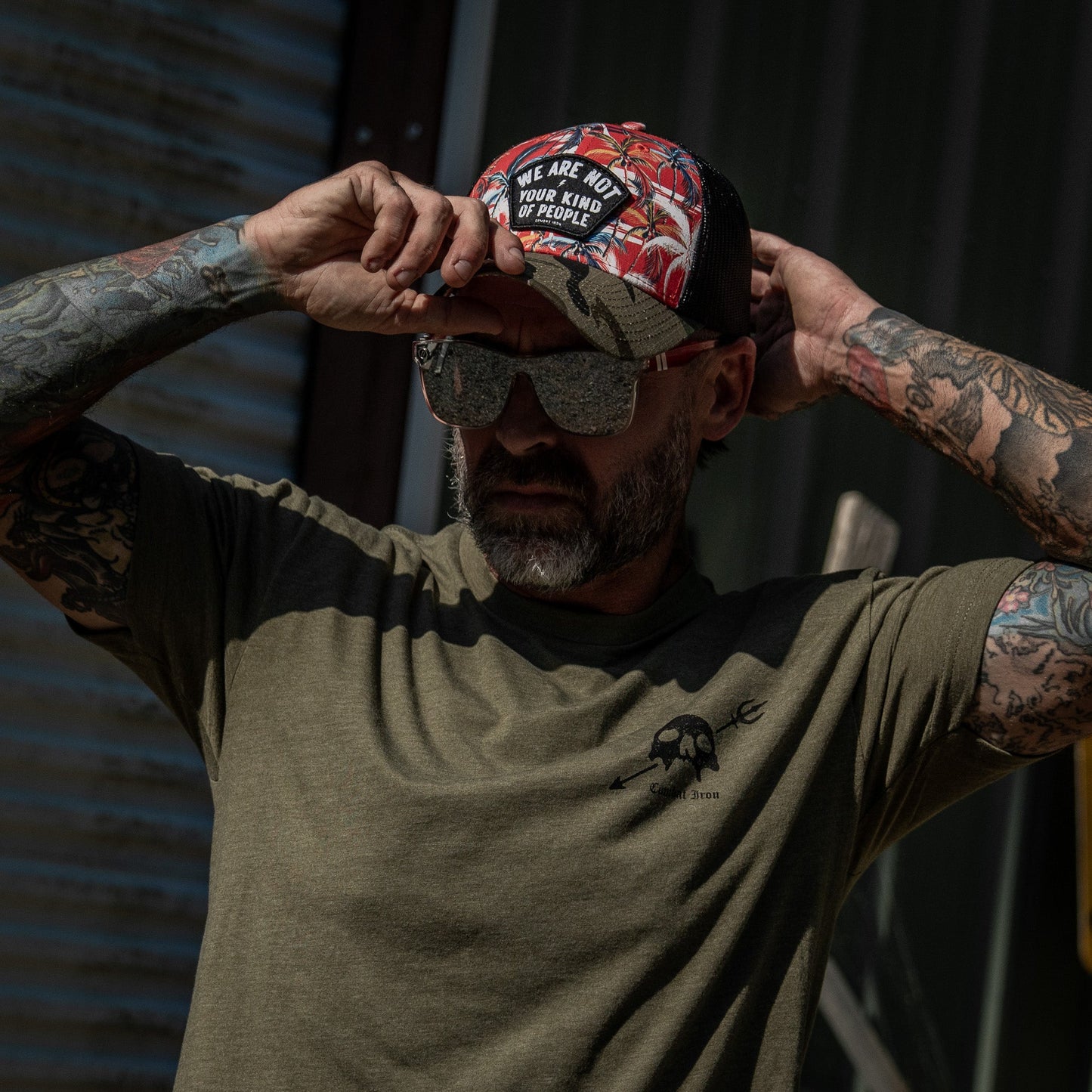 We Are Not Your Kind Of People Patch Original Ripstop Snapback Hat