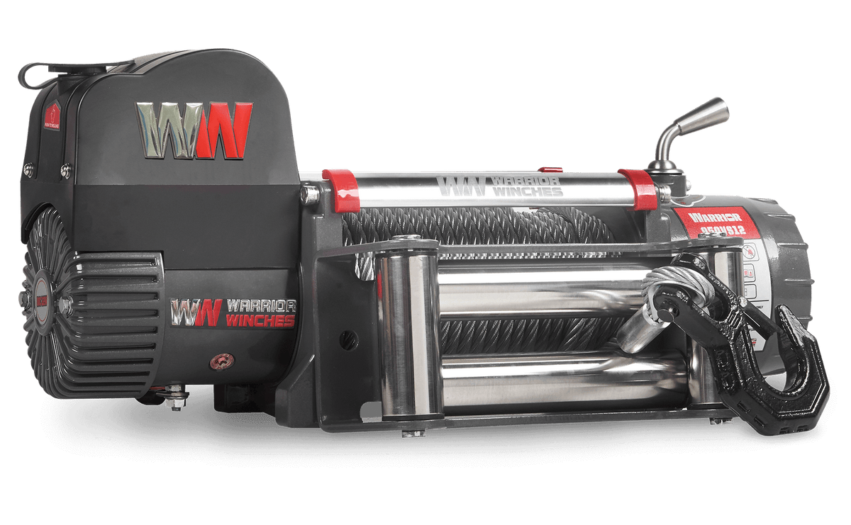 Samurai 10,000lb Electric Winch - 12v Steel Rope