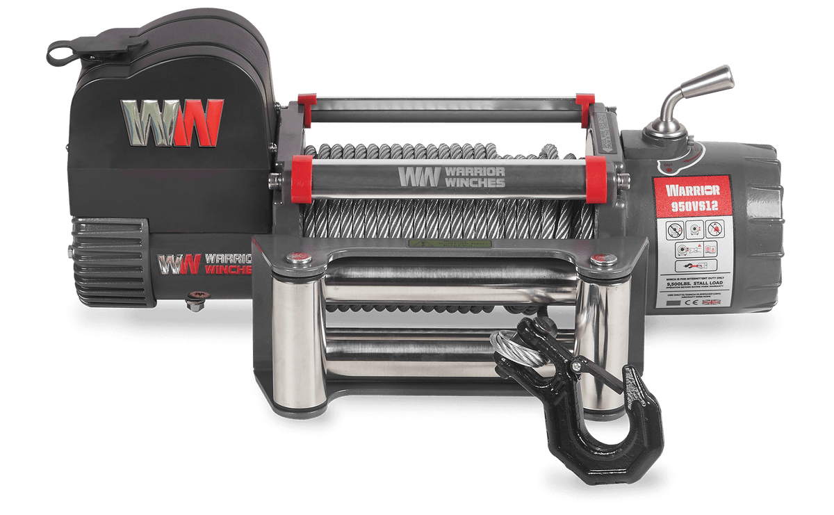 Samurai 10,000lb Electric Winch - 12v Steel Rope