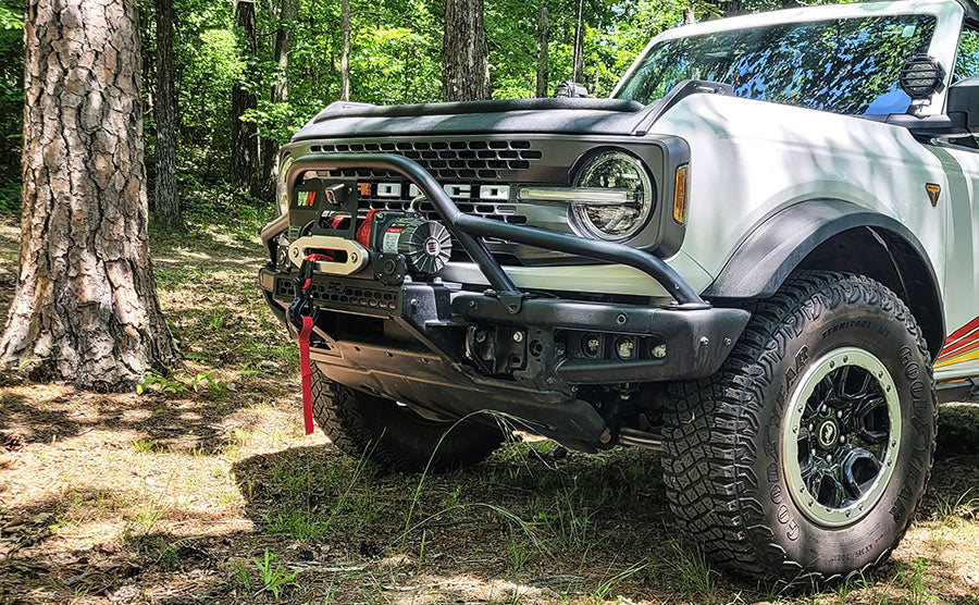 Samurai 12,500lb Electric Winch - 12v Synthetic Rope