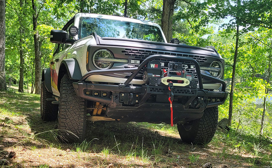 Samurai 12,500lb Electric Winch - 12v Synthetic Rope