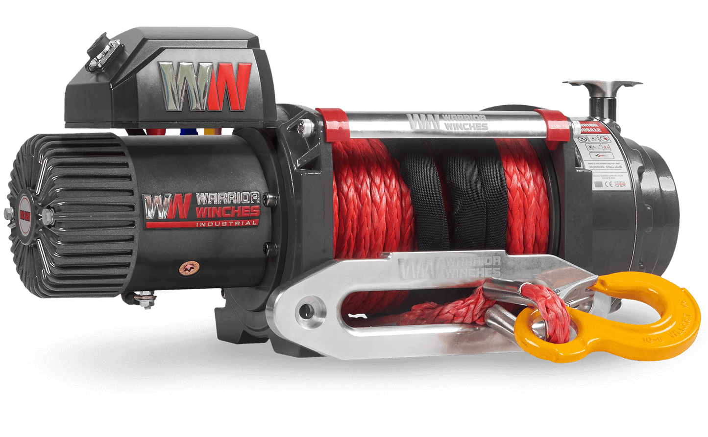 Samurai 17,500lb 12v Electric Winch - Synthetic Rope