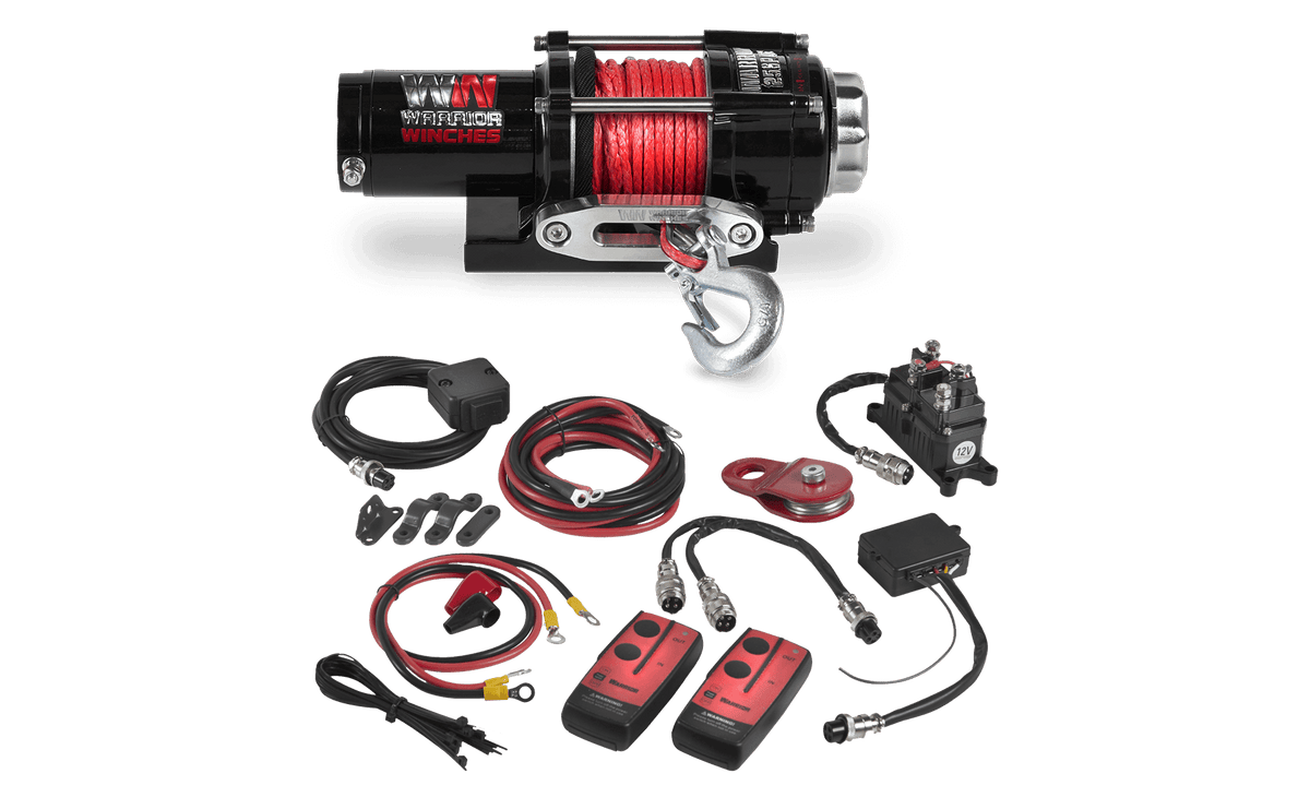 Ninja 2,500lb Electric Winch - 12v Synthetic Rope