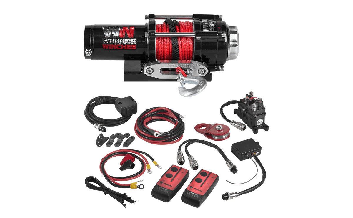 Ninja 3,500lb Electric Winch - 12v Synthetic Rope
