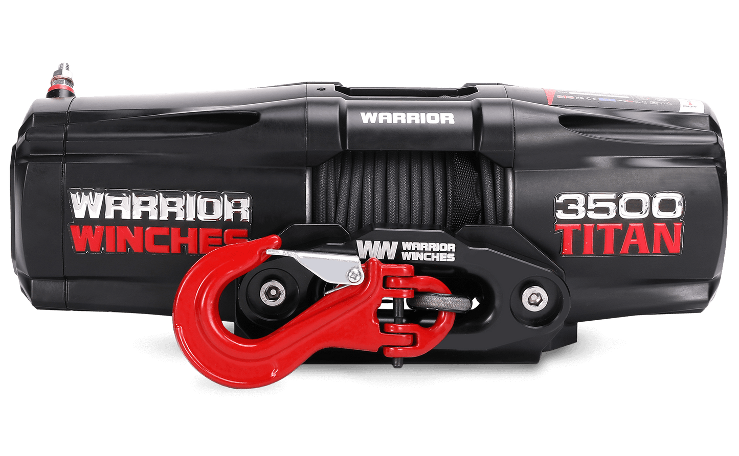 Titan 3,500lb Electric Winch - 12v Synthetic Rope