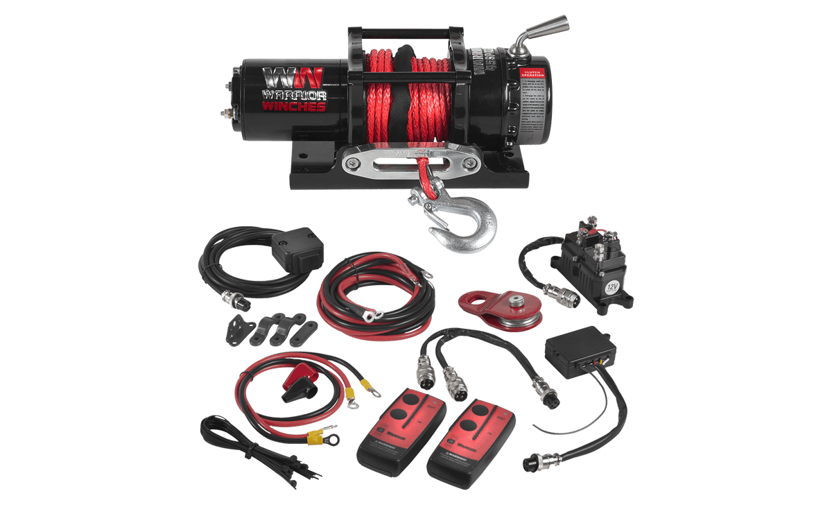 Ninja 4,500lb Electric Winch - 12v Synthetic Rope