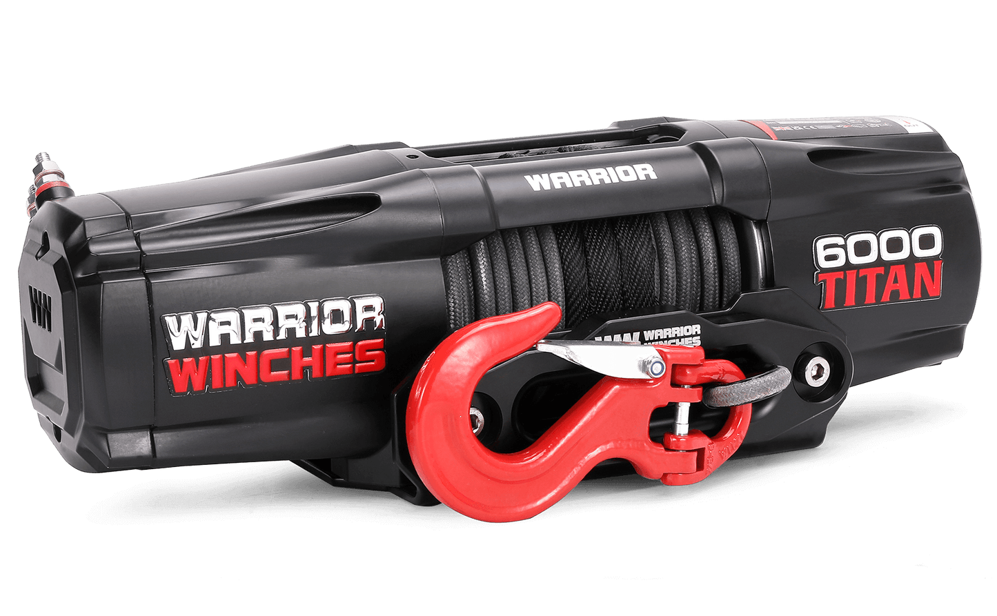 Titan 6,000lb Electric Winch - 12v Synthetic Rope