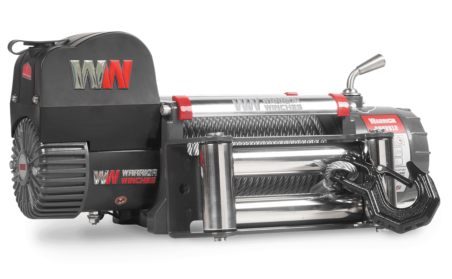 Samurai 8,000lb Electric Winch - 12v Steel Rope