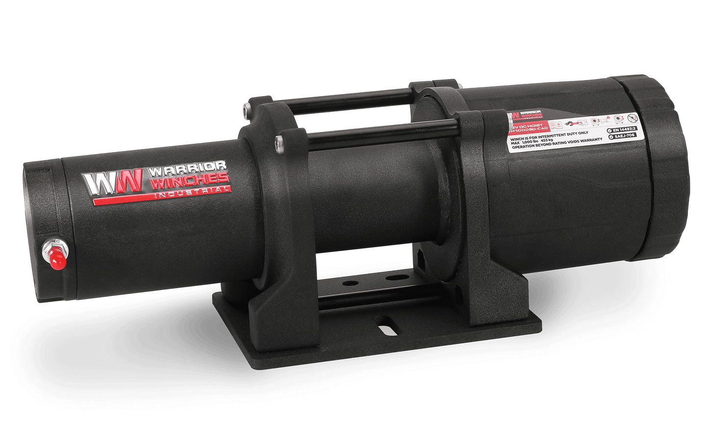 EH1000 Short Drum 12v Industrial Hoist