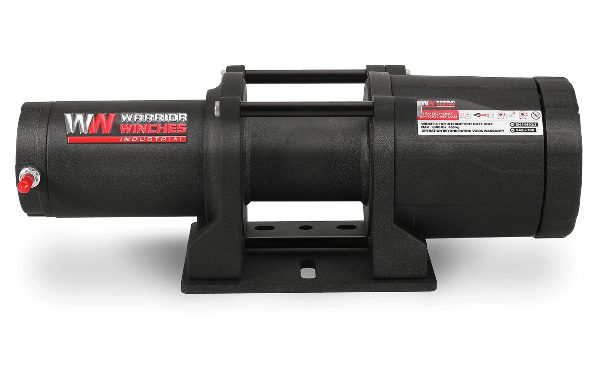 EH1000 Short Drum 12v Industrial Hoist