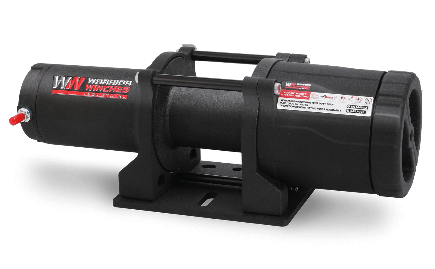 EH1000 Short Drum 12v Industrial Hoist