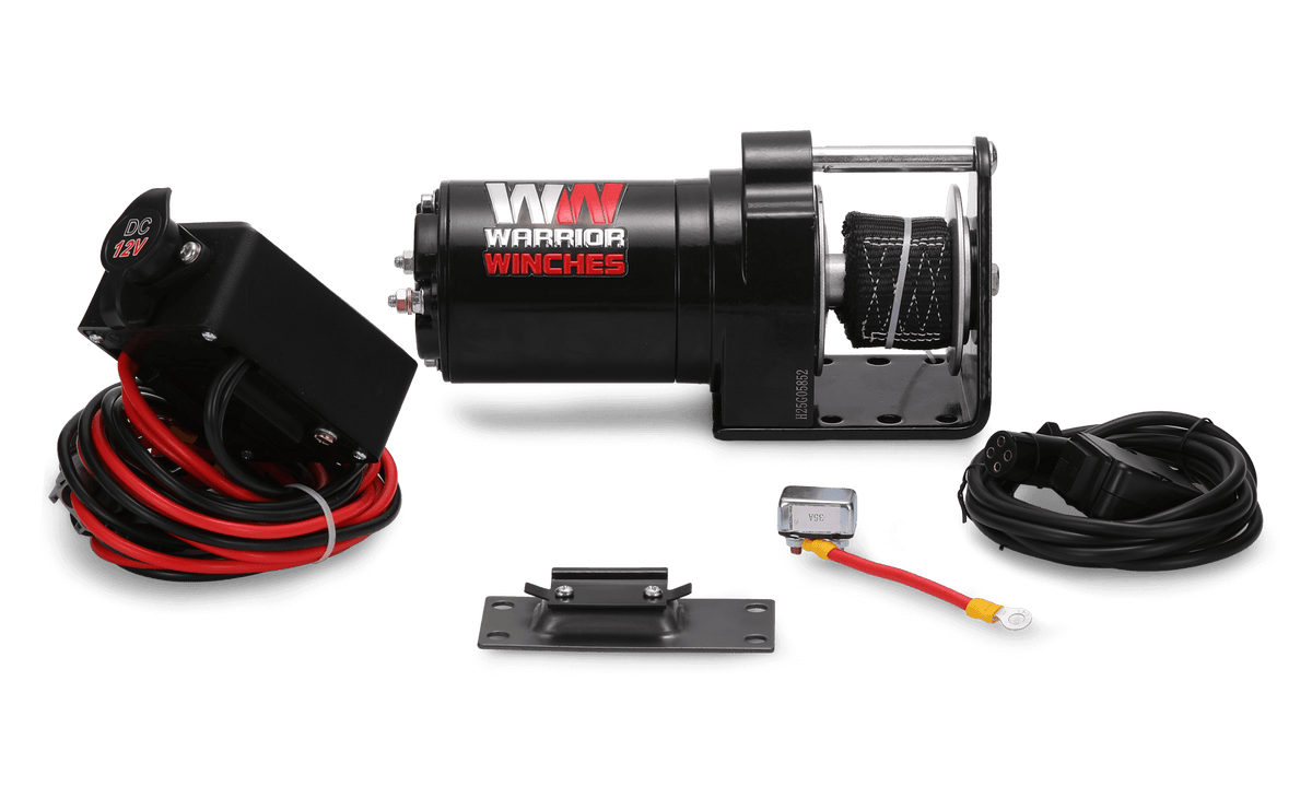 SP4000 600lbs Snow Plow Electric Winch - 12v