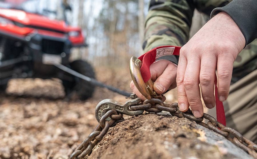 Stealth 4,500lb Electric Winch - 12v Steel Rope