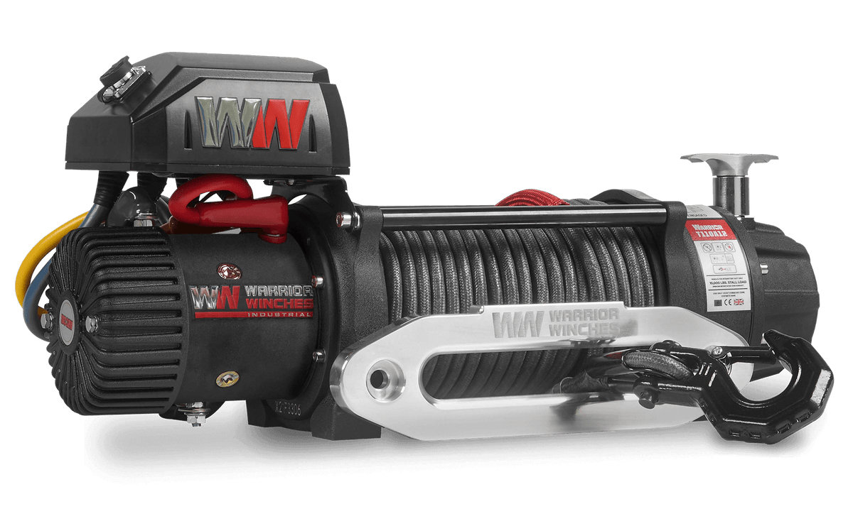 T1000 14,500lb Electric Winch - 12v Synthetic Rope