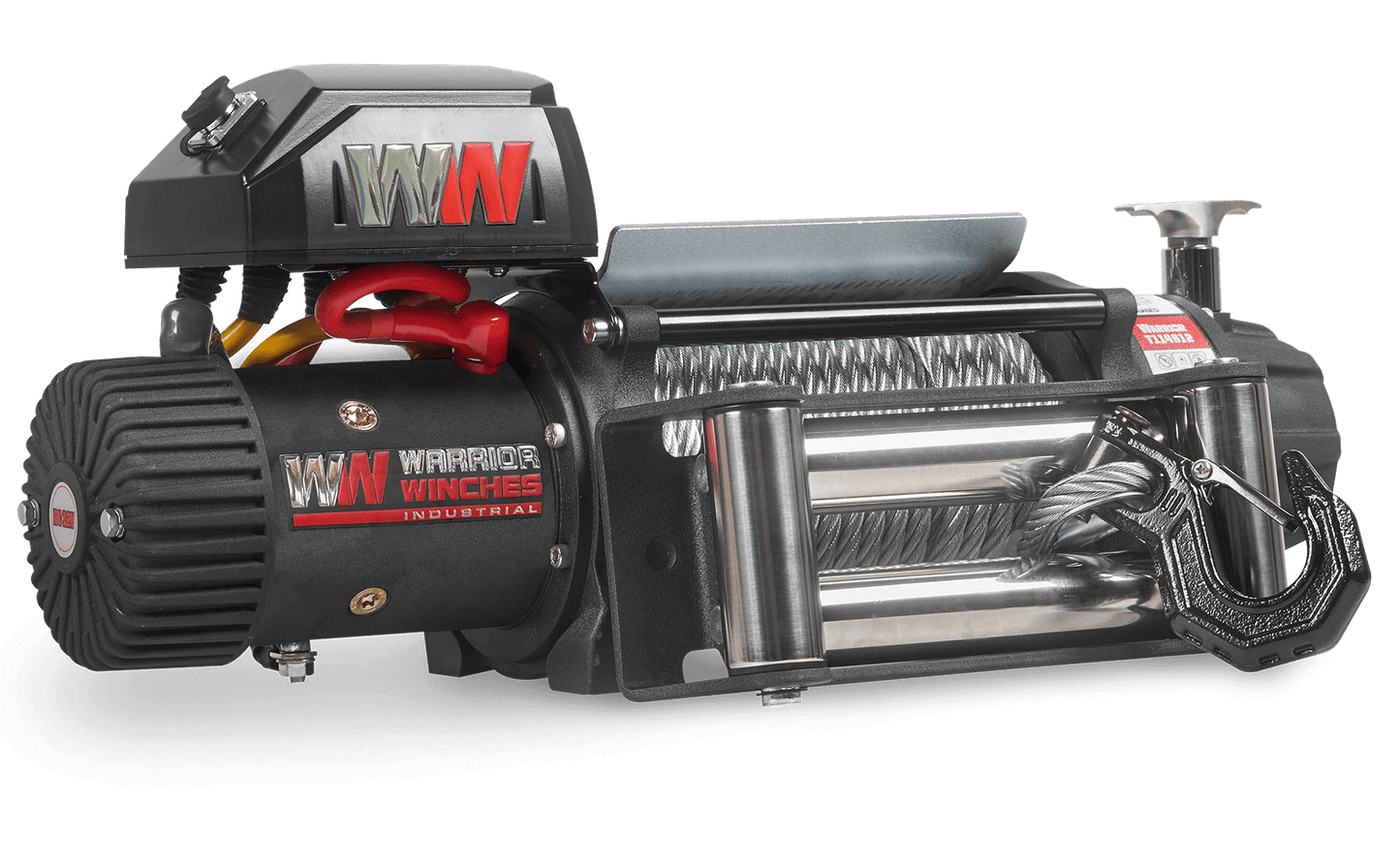 T1000 14,500lb Electric Winch - 12v Steel Rope