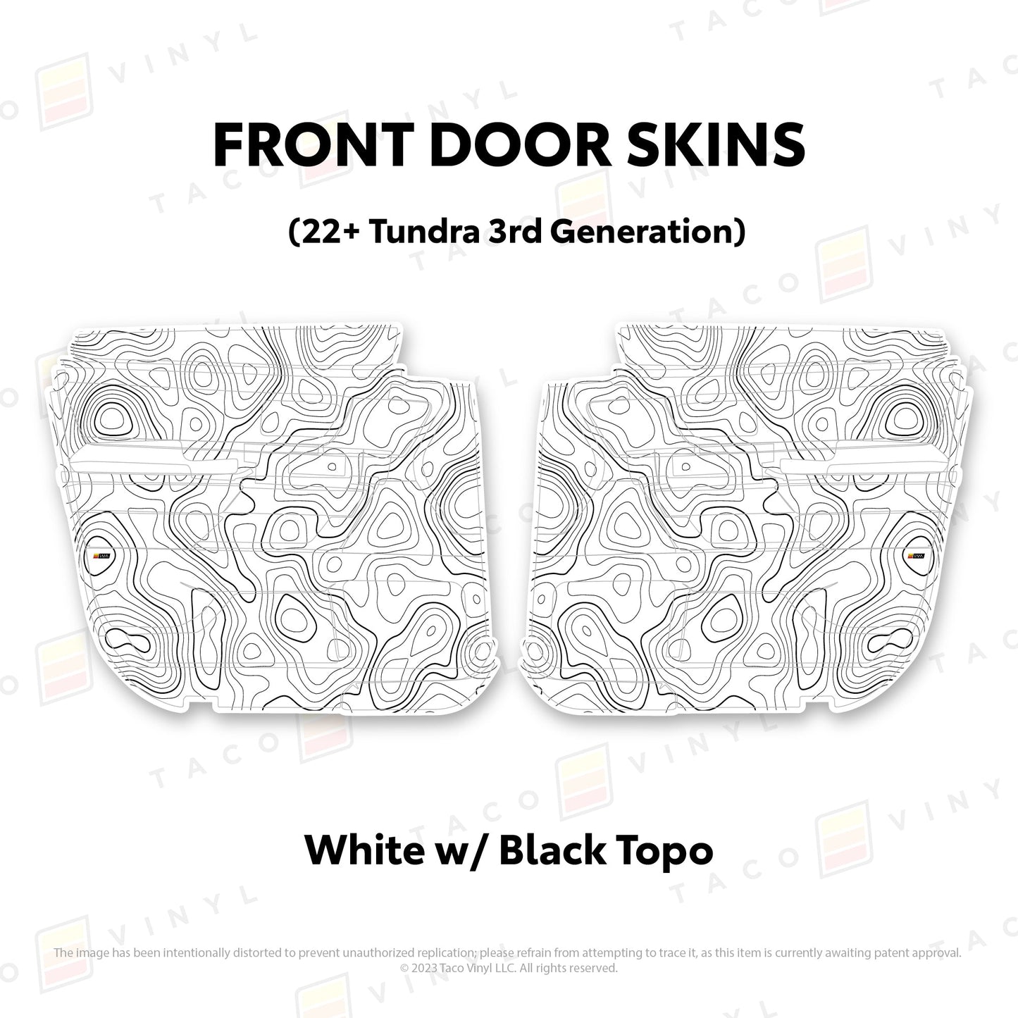 2022+ Tundra Door Skins
