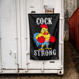 Cock Strong Boxing Chicken 3' X 5' Flag