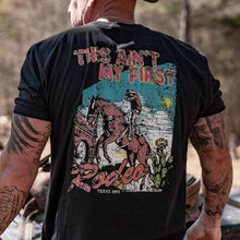 Load image into Gallery viewer, This Ain't My First Rodeo Vintaged Men's T-Shirt